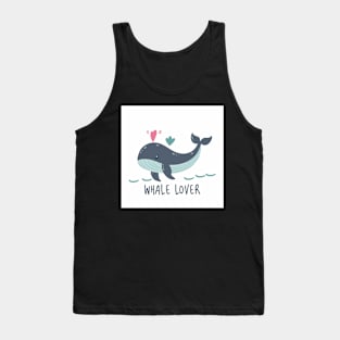 Whale fish lovers Tank Top